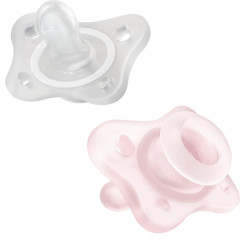 Chicco Physio Forma Mini Soft 0-2m биберон 0-2m Pink/Transparent - За деца - Сравни цени от 1 магазин с безплатна доставка