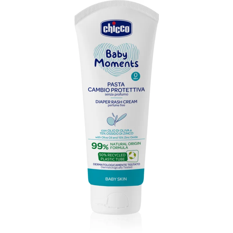 Chicco Protective Diaper Cream крем за всекидневна грижа за дупето за деца от раждането им - Грижа за тяло - Сравни цени от 1 магазин с безплатна доставка