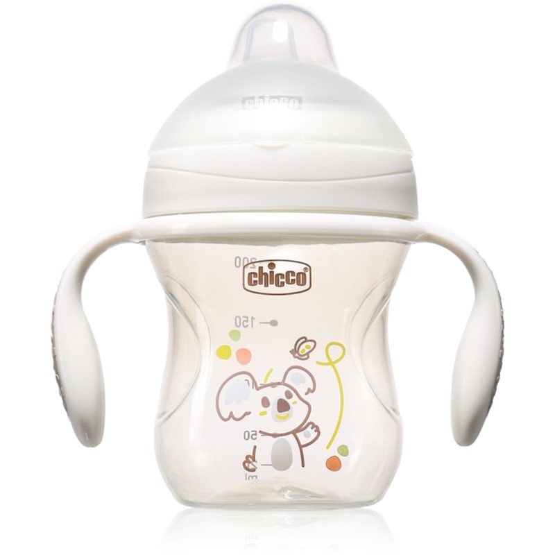 Chicco Transition Cup 4m+ преходна чаша с дръжки Grey - За деца - Сравни цени от 1 магазин с безплатна доставка