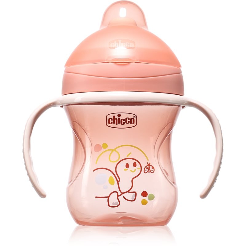 Chicco Training Cup 6m+ преходна чаша с дръжки Pink - За деца - Сравни цени от 1 магазин с безплатна доставка