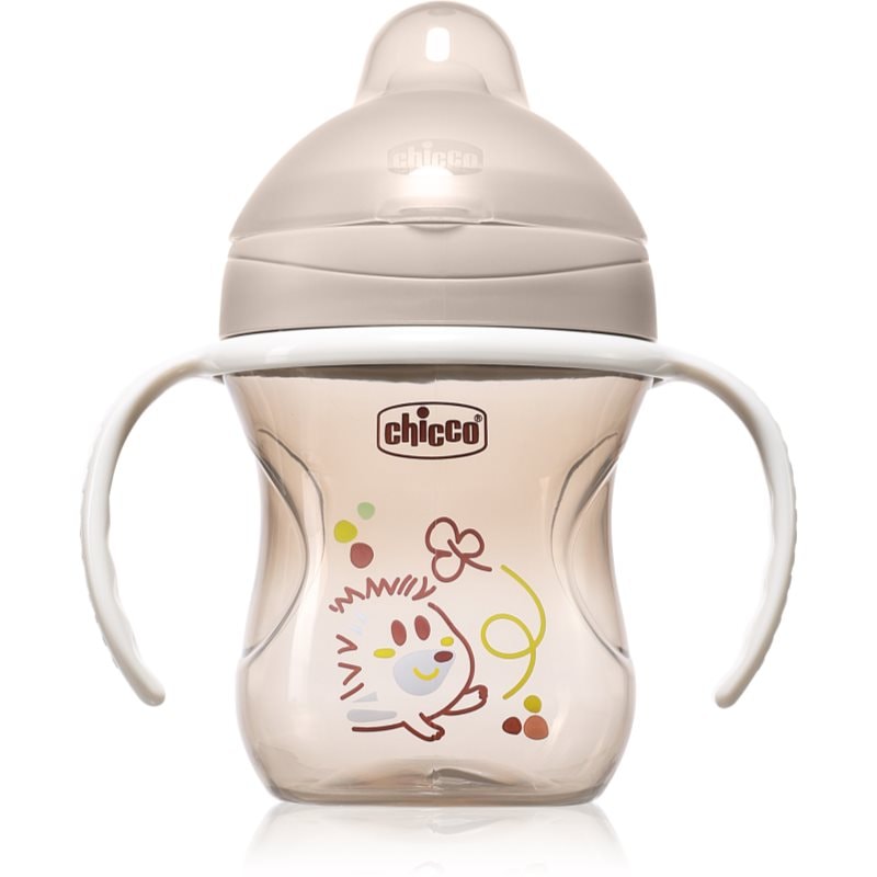 Chicco Training Cup 6m+ преходна чаша с дръжки Grey - За деца - Сравни цени от 1 магазин с безплатна доставка