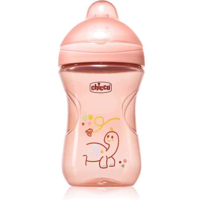 Chicco Advanced Cup 12m+ преходна чаша със сламка Pink - За деца - Сравни цени от 1 магазин с безплатна доставка