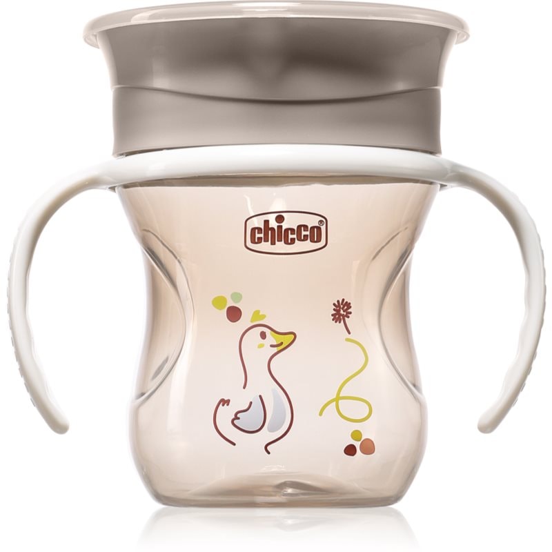 Chicco 360 Perfect X 12m+ преходна чаша с дръжки Grey - За деца - Сравни цени от 1 магазин с безплатна доставка