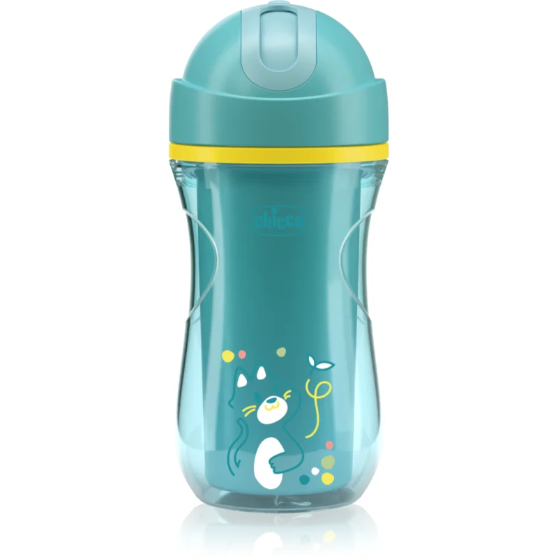Chicco Sport Cup 14m+ чаша със сламка Teal - За деца - Сравни цени от 1 магазин с безплатна доставка