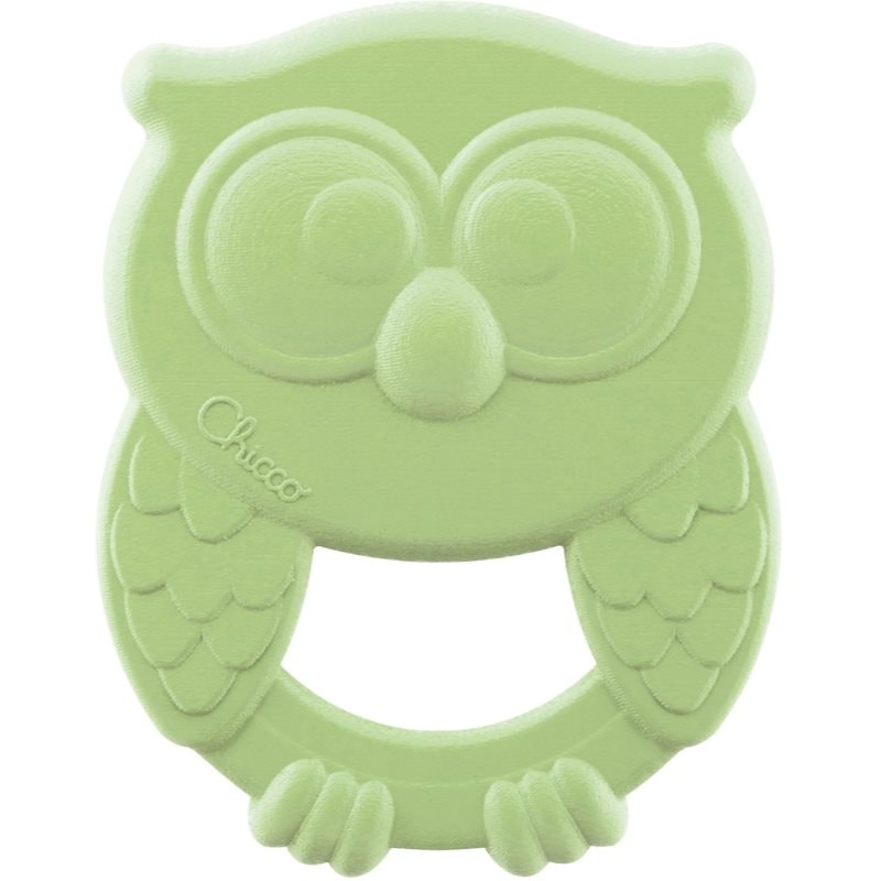 Chicco Eco+ Owly Teether гризалка Green 3 m+ - За деца - Сравни цени от 1 магазин с безплатна доставка