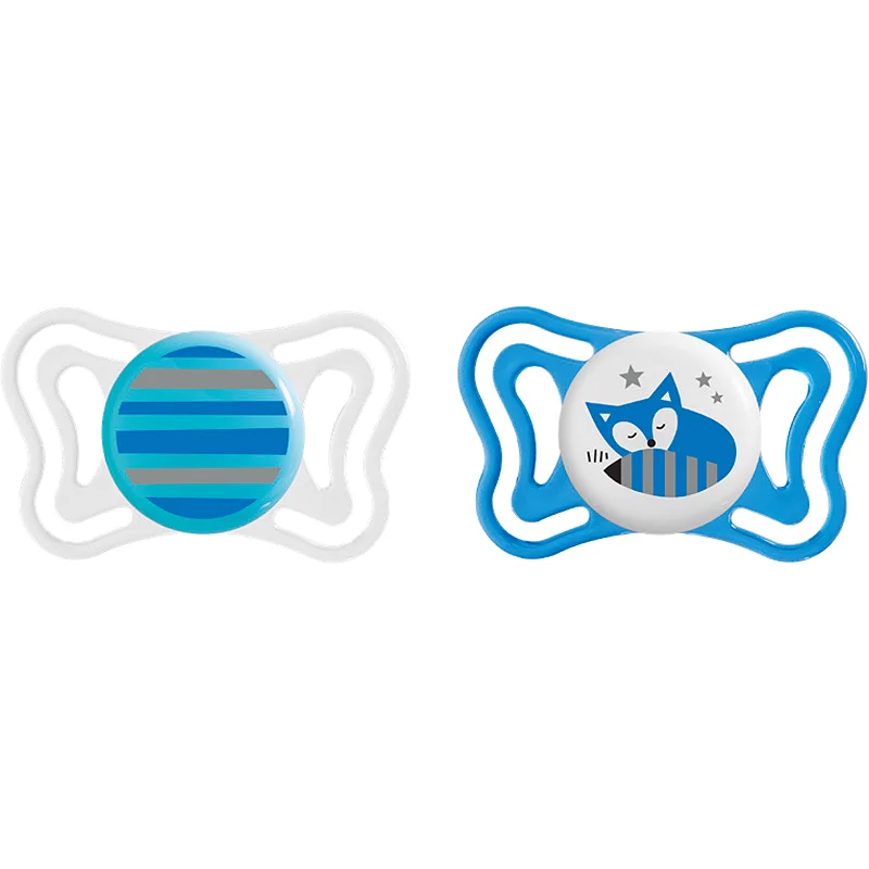 Chicco Physio Light 6-16m биберон Boy-Strips/Fox - За деца - Сравни цени от 1 магазин с безплатна доставка