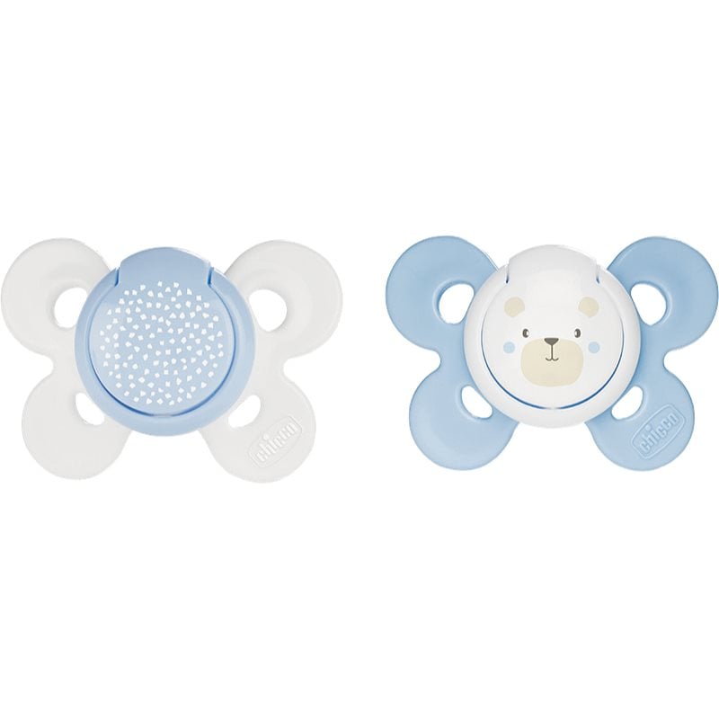 Chicco Physio Comfort 2-6 m биберон Boy-Bear/Dots
