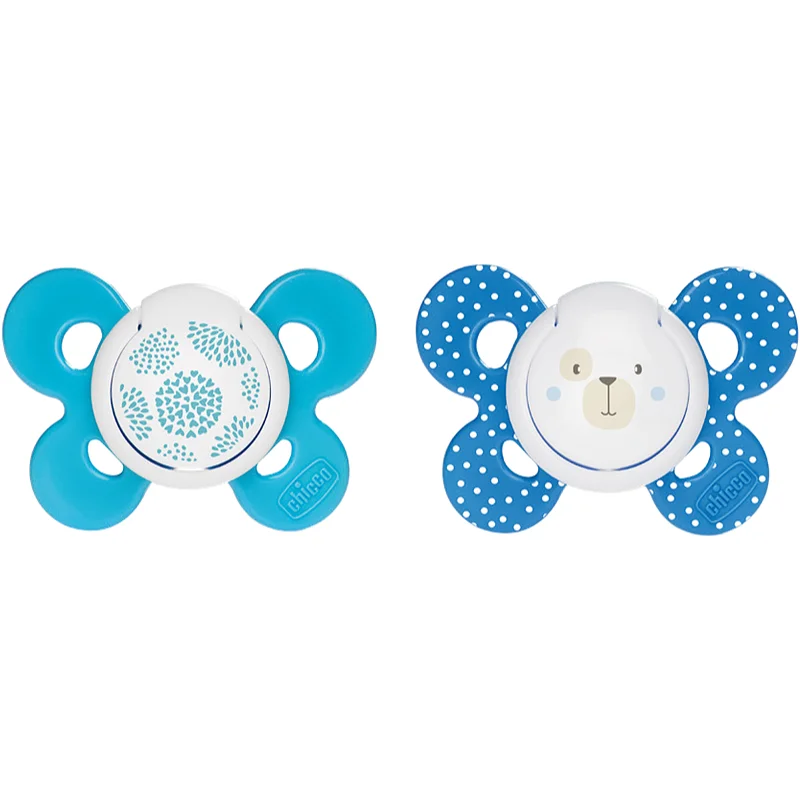 Chicco Physio Comfort 6-16m биберон Boy-Dots/Bear - За деца - Сравни цени от 1 магазин с безплатна доставка