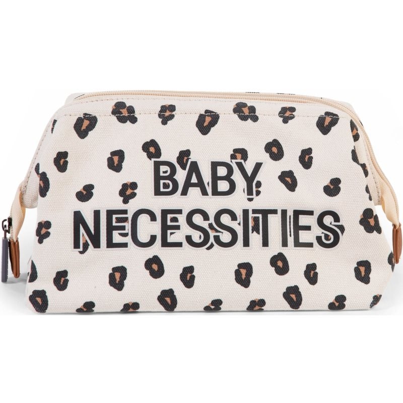 Childhome Baby Necessities Canvas Leopard тоалетна чантичка - За деца - Сравни цени от 1 магазин с безплатна доставка