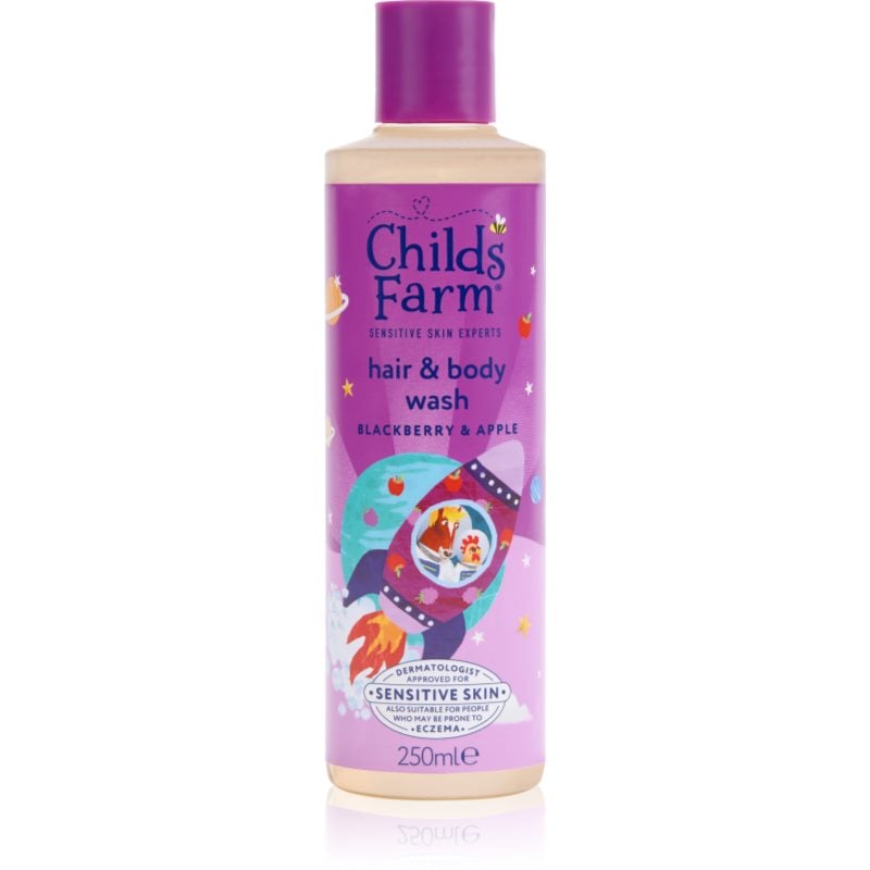 Childs Farm Hair & Body Wash измиваща емулсия за тяло и коса за деца Blackberry & Apple