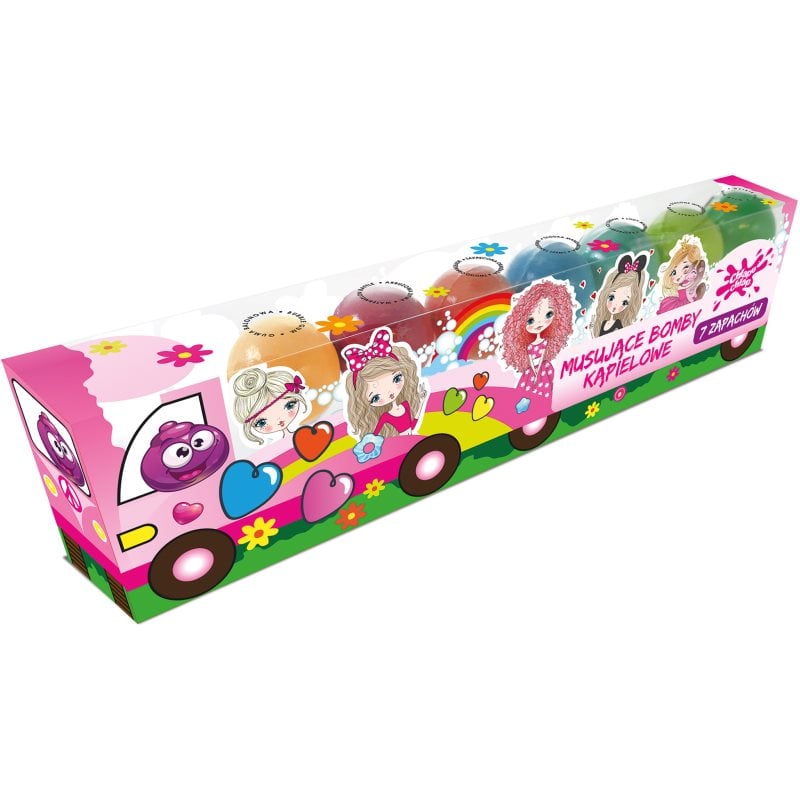 Chlapu Chlap Party Truck бластър за вана за деца 7x50 гр.