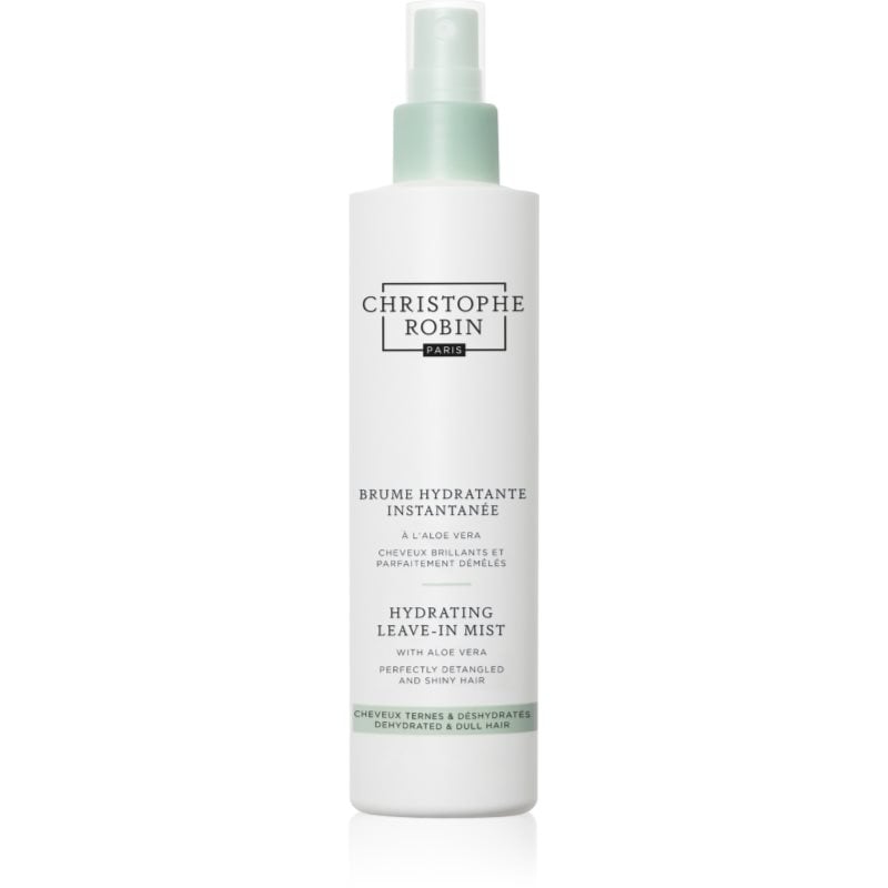Christophe Robin Hydrating Leave-In Mist with Aloe Vera подхранващ и хидратиращ спрей за суха и чувствителна коса