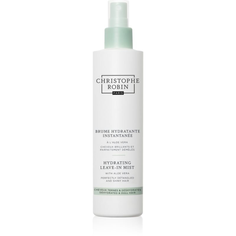 Christophe Robin Hydrating Leave-In Mist with Aloe Vera подхранващ и хидратиращ спрей за суха и чувствителна коса - Грижа за коса - Сравни цени от 1 магазин с безплатна доставка