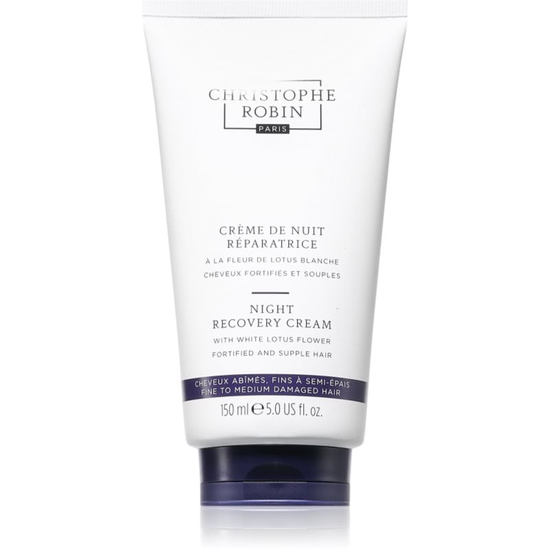 Christophe Robin Night recovery light cream нощен регенериращ крем За коса