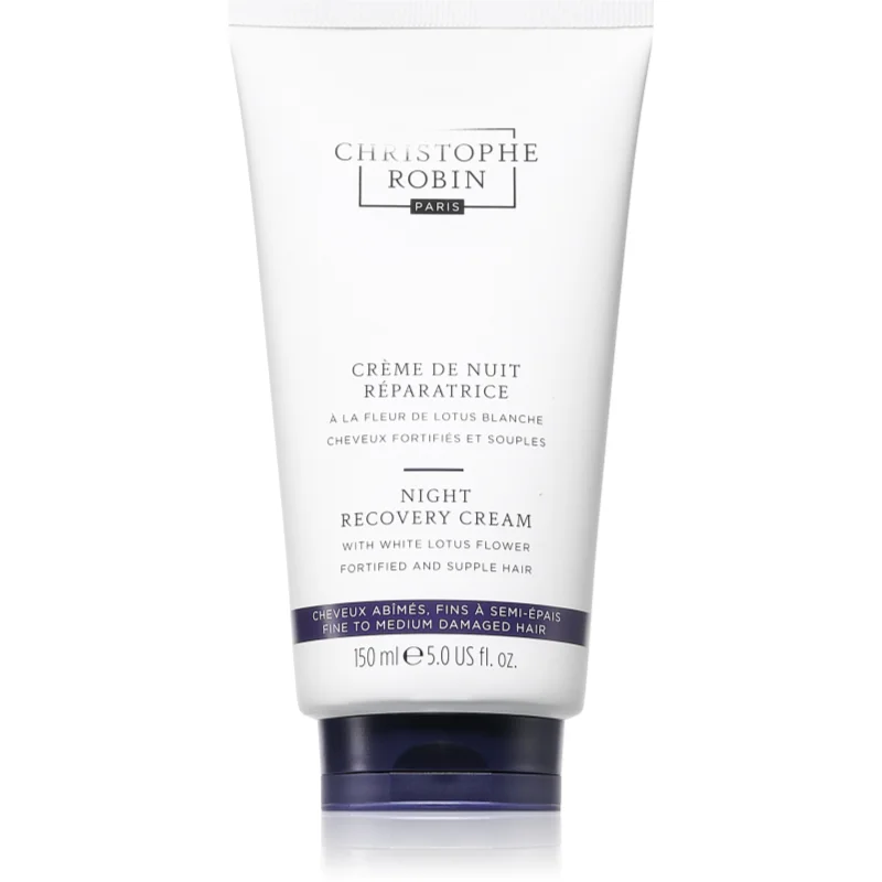 Christophe Robin Night recovery light cream нощен регенериращ крем За коса - Грижа за коса - Сравни цени от 1 магазин с безплатна доставка