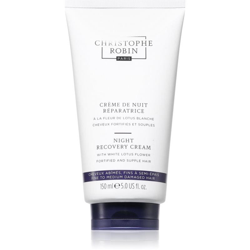 Christophe Robin Night recovery light cream нощен регенериращ крем За коса - Грижа за коса - Сравни цени от 1 магазин с безплатна доставка