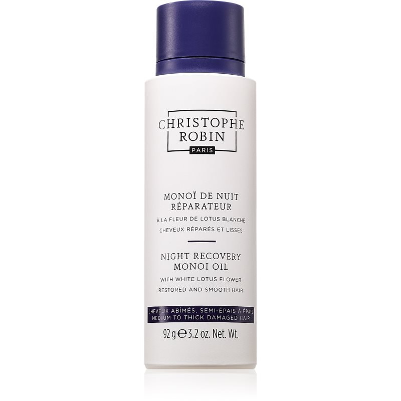 Christophe Robin Night recovery monoi oil нощна регенерираща грижа За коса - Грижа за коса - Сравни цени от 1 магазин с безплатна доставка