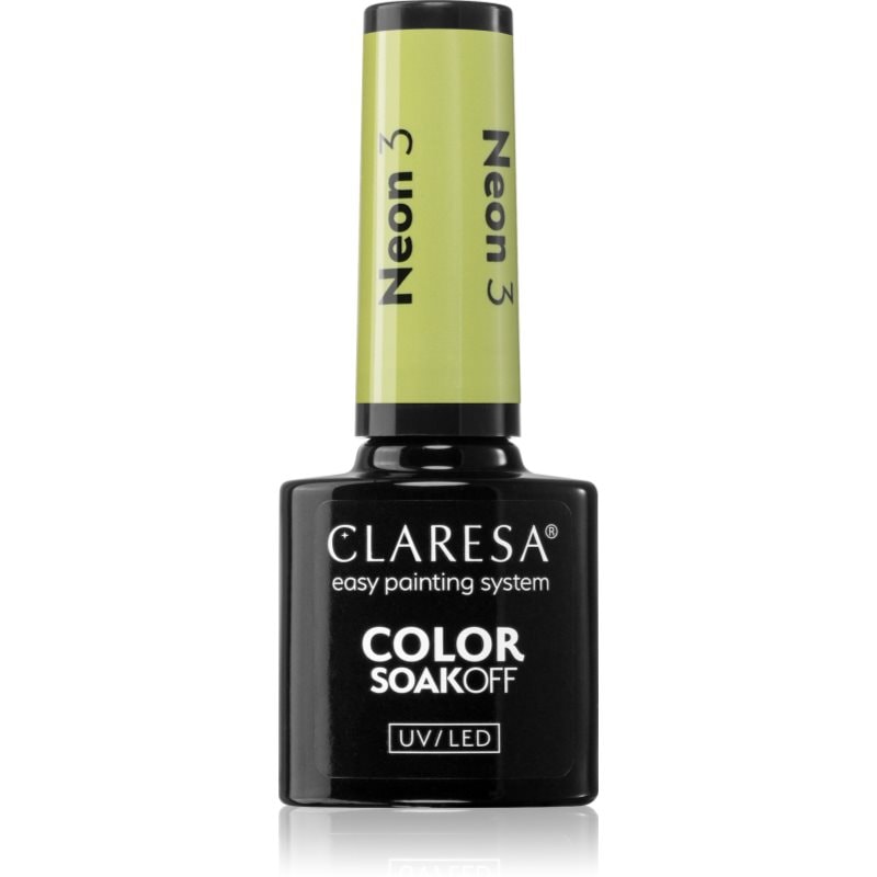 Claresa Claresa SoakOff UV/LED Color Neon гел лак за нокти - Унисекс парфюм 5мл - Сравни цени от 1 магазин с безплатна доставка