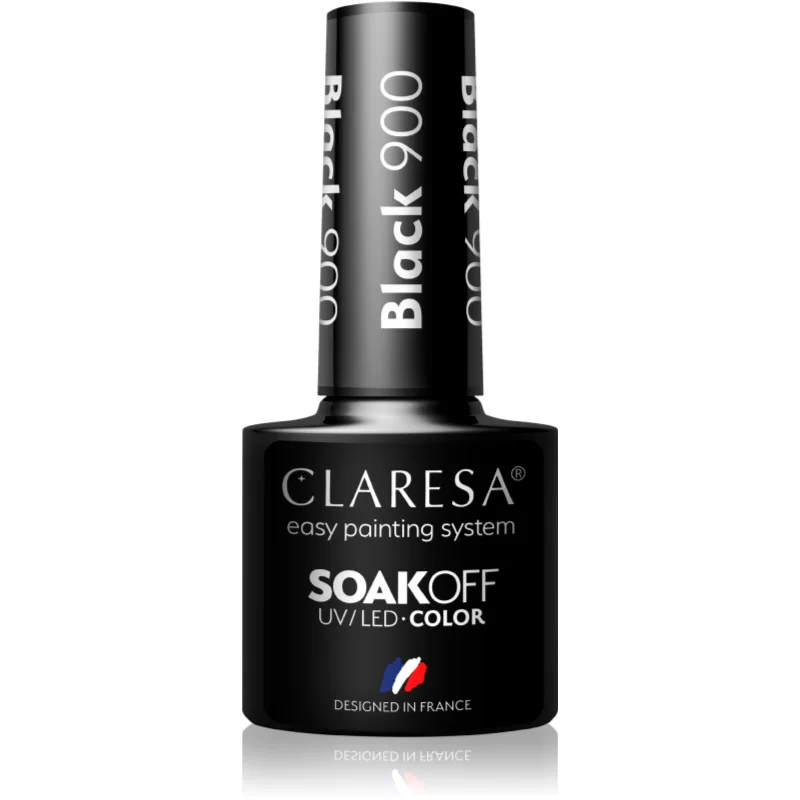 Claresa SoakOff UV/LED Color Black гел лак за нокти - Грим - Сравни цени от 1 магазин с безплатна доставка