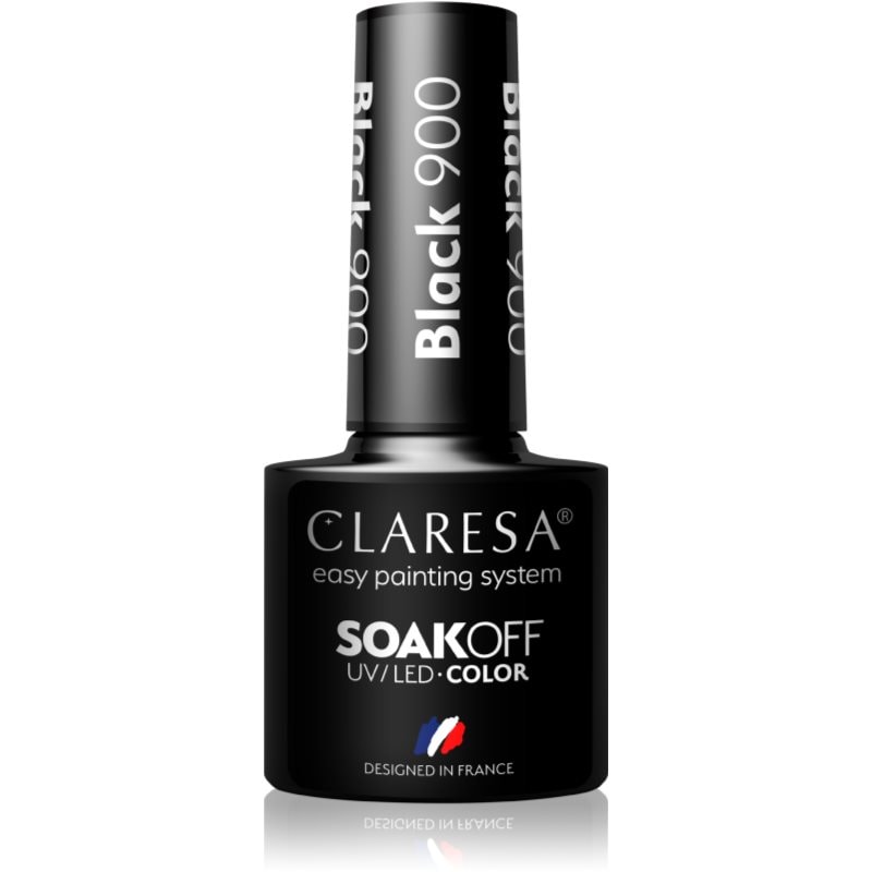 Claresa SoakOff UV/LED Color Black гел лак за нокти - Грим - Сравни цени от 1 магазин с безплатна доставка