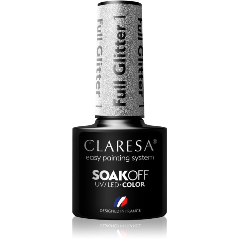 Claresa SoakOff UV/LED Color Full Glitter гел лак за нокти - Грим - Сравни цени от 1 магазин с безплатна доставка