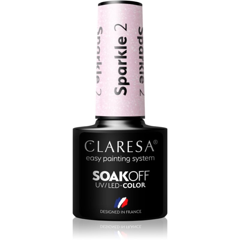 Claresa SoakOff UV/LED Color Sparkle гел лак за нокти