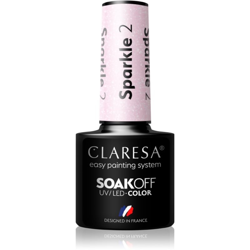 Claresa SoakOff UV/LED Color Sparkle гел лак за нокти - Грим - Сравни цени от 1 магазин с безплатна доставка