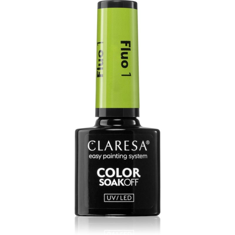 Claresa SoakOff UV/LED Color Fluo гел лак за нокти - Грим - Сравни цени от 1 магазин с безплатна доставка