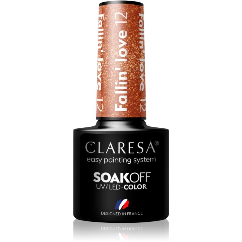 Claresa SoakOff UV/LED Color Fallin' Love гел лак за нокти - Грим - Сравни цени от 1 магазин с безплатна доставка
