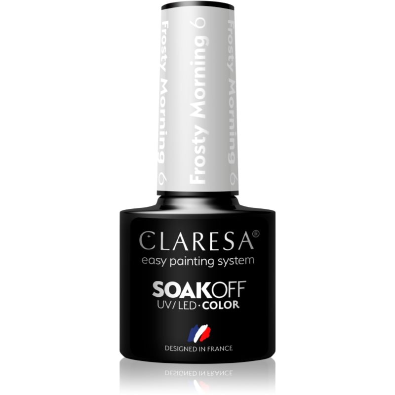 Claresa Claresa SoakOff UV/LED Color Frosty Morning гел лак за нокти - Унисекс парфюм 5мл - Сравни цени от 1 магазин с безплатна доставка
