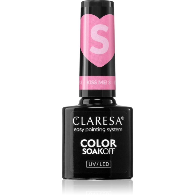 Claresa SoakOff UV/LED Color Kiss Me гел лак за нокти - Грим - Сравни цени от 1 магазин с безплатна доставка