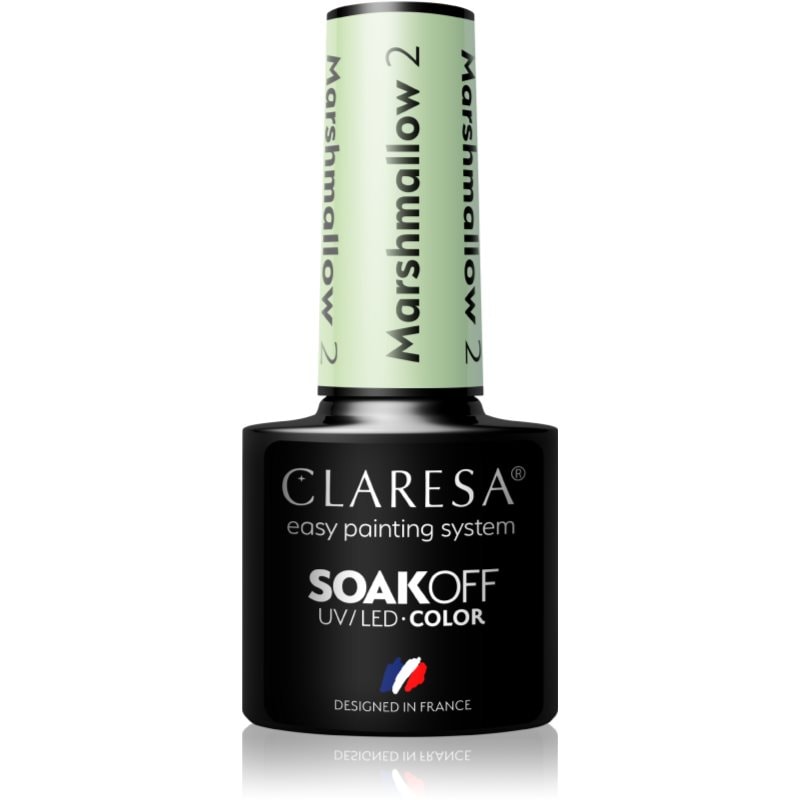 Claresa SoakOff UV/LED Color Marshmallow гел лак за нокти - Грим - Сравни цени от 1 магазин с безплатна доставка