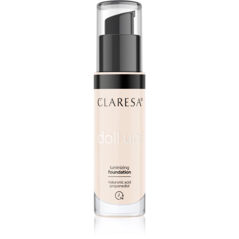 Claresa Doll Up! озаряващ фон дьо тен за естествен вид