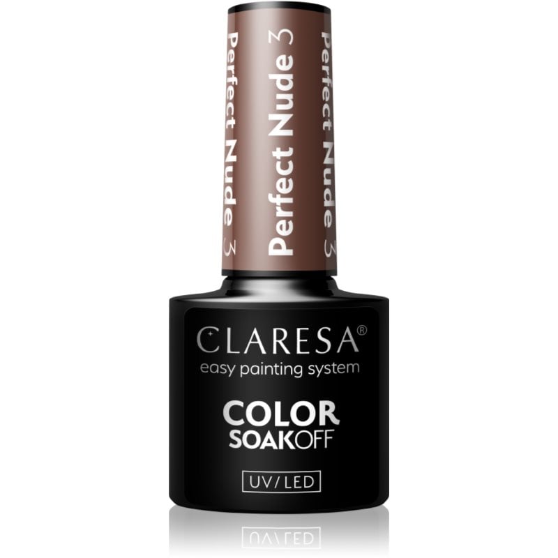Claresa SoakOff UV/LED Color Perfect Nude гел лак за нокти
