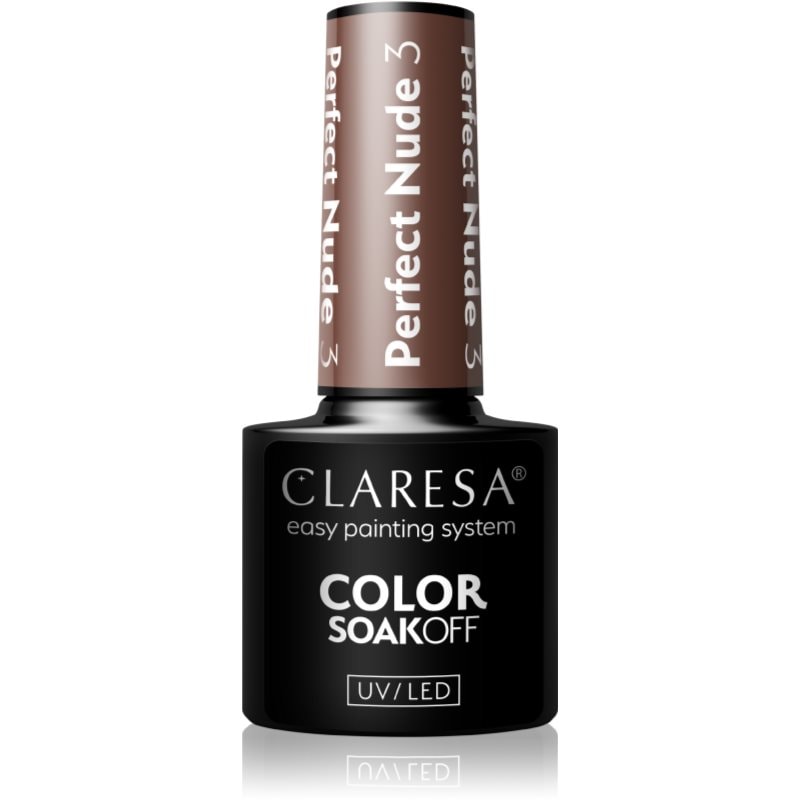 Claresa SoakOff UV/LED Color Perfect Nude гел лак за нокти - Грим - Сравни цени от 1 магазин с безплатна доставка