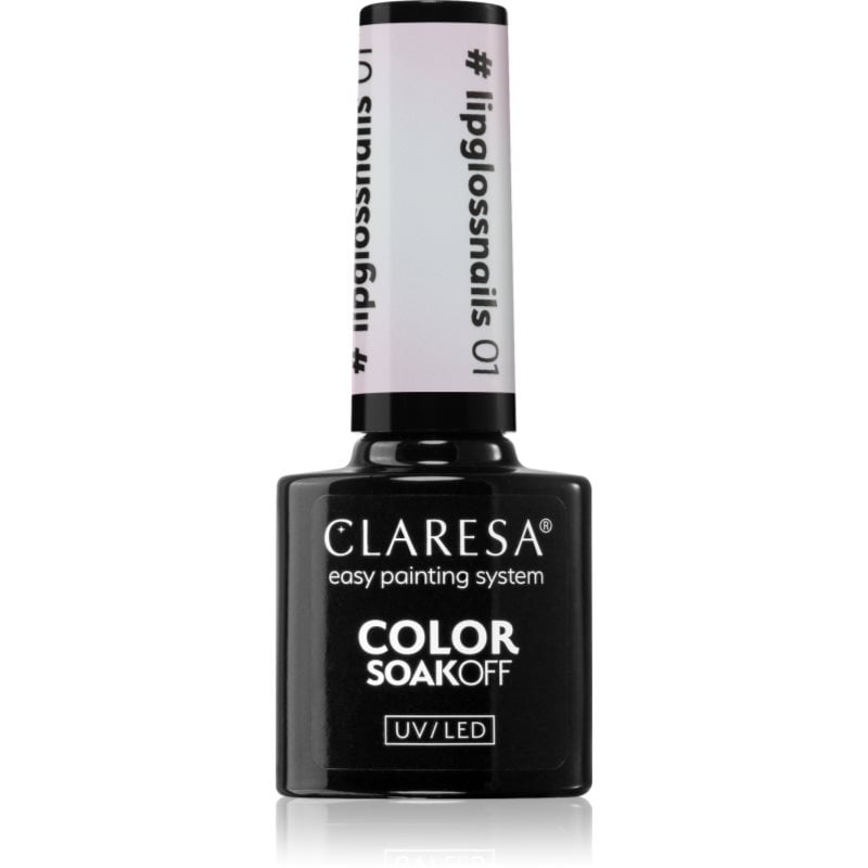 Claresa SoakOff UV/LED Color #lipglossnails гел лак за нокти