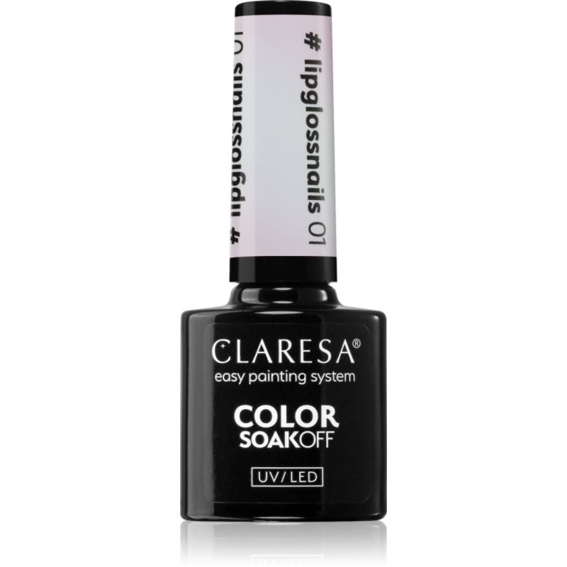 Claresa SoakOff UV/LED Color #lipglossnails гел лак за нокти - Грим - Сравни цени от 1 магазин с безплатна доставка
