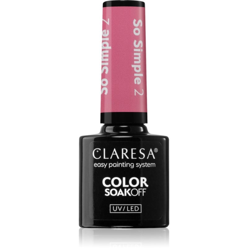Claresa SoakOff UV/LED Color So Simple гел лак за нокти - Грим - Сравни цени от 1 магазин с безплатна доставка
