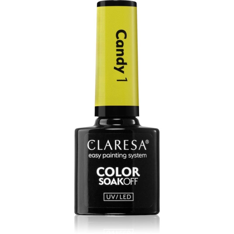 Claresa SoakOff UV/LED Color Candy гел лак за нокти