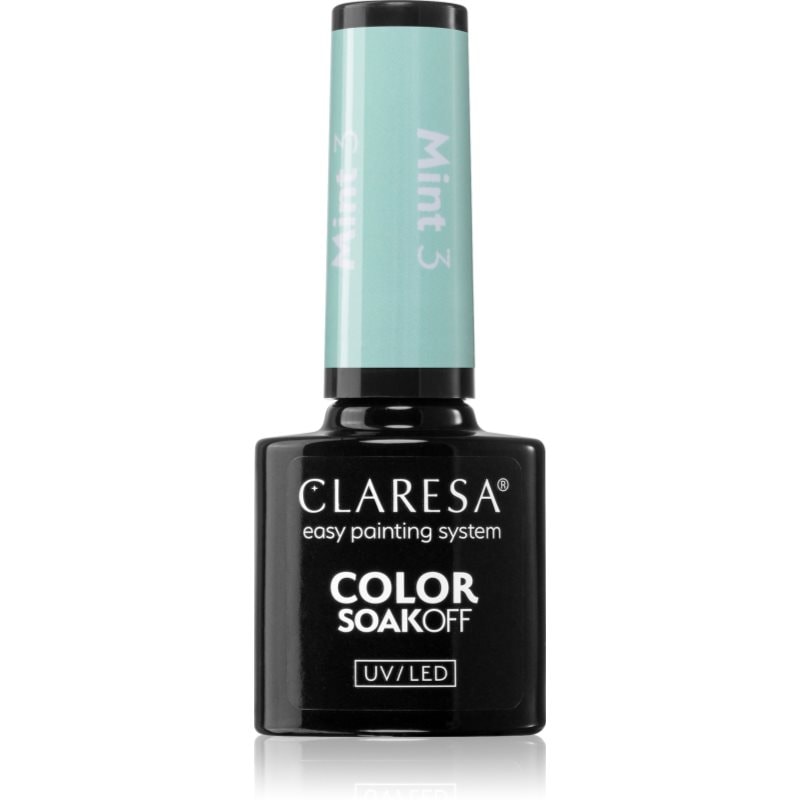 Claresa Claresa SoakOff UV/LED Color Mint гел лак за нокти - Унисекс парфюм 5мл - Сравни цени от 1 магазин с безплатна доставка