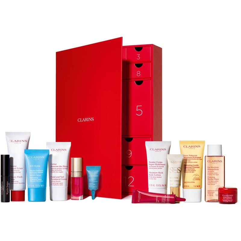 Clarins Advent Calendar 2022 коледен календар - Комплект - Сравни цени от 1 магазин с безплатна доставка