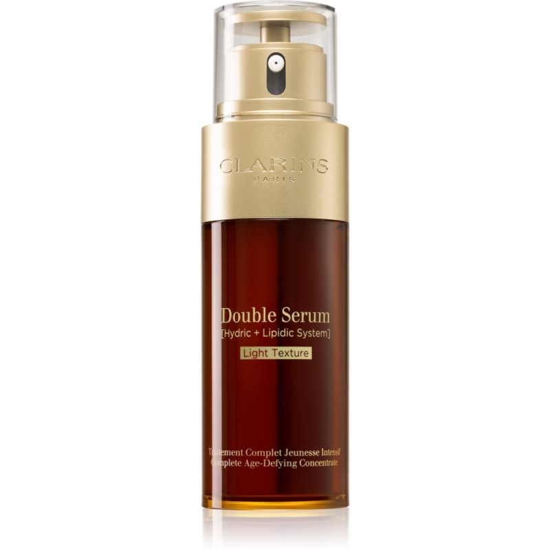 Clarins Double Serum Light Texture интензивен серум против стареене на кожата