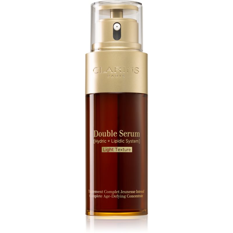Clarins Clarins Double Serum Light Texture интензивен серум против стареене на кожата - Унисекс парфюм 30мл - Сравни цени от 1 магазин с безплатна доставка