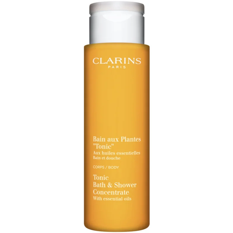 Clarins Tonic Bath & Shower Concentrate Гел за душ и вана с есенциални масла - Грижа за тяло - Сравни цени от 1 магазин с безплатна доставка