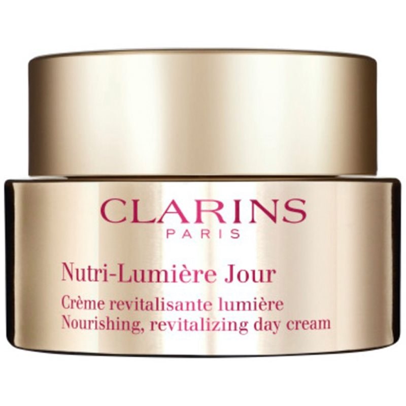 Clarins Nutri-Lumière Day ревитализиращ дневен крем за сияен вид на кожата - Грижа за лице - Сравни цени от 1 магазин с безплатна доставка