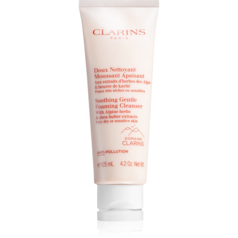 Clarins Soothing Gentle Foaming Cleanser почистваща крем- пяна за успокояване на кожата - Грижа за лице - Сравни цени от 1 магазин с безплатна доставка