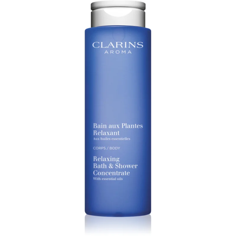 Clarins Relax Bath & Shower Concentrate Гел за душ и вана с есенциални масла - Грижа за тяло - Сравни цени от 1 магазин с безплатна доставка