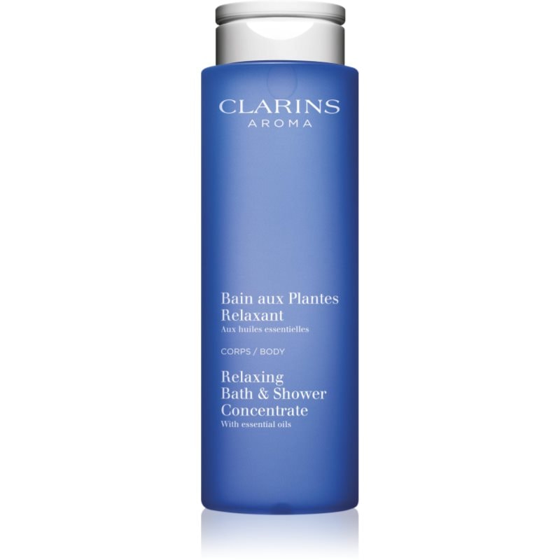 Clarins Relax Bath & Shower Concentrate Гел за душ и вана с есенциални масла - Грижа за тяло - Сравни цени от 1 магазин с безплатна доставка