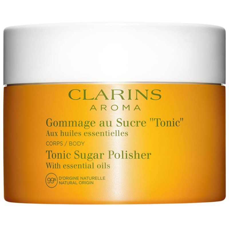 Clarins Tonic Sugar Polisher озаряващ пилинг с ревитализиращ ефект - Грижа за тяло - Сравни цени от 1 магазин с безплатна доставка