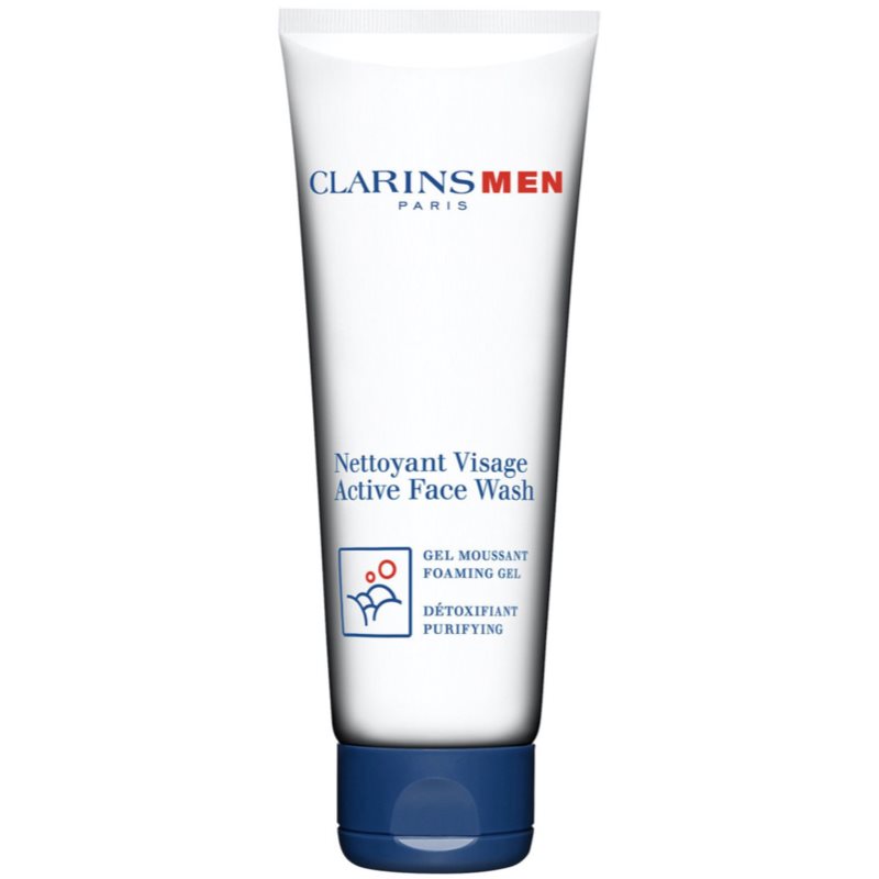Clarins Clarins Men Active Face Wash пенлив почистващ гел за мъже - Мъжки парфюм 125мл - Сравни цени от 1 магазин с безплатна доставка